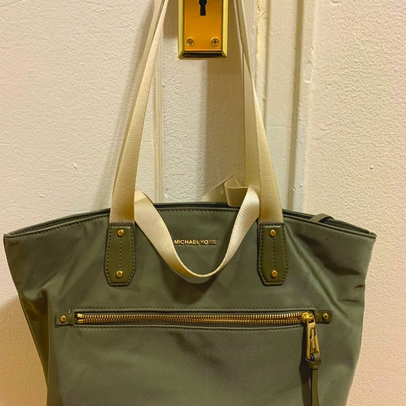 Michael Kors Polly Medium Nylon Tote Bag - Picture 4 of 4